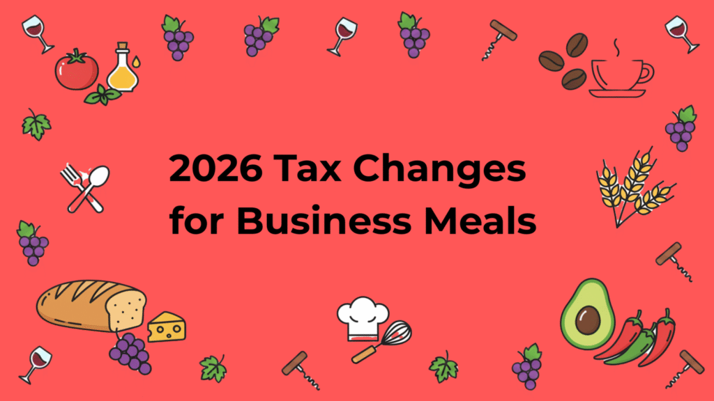 2026 Tax Change for Business Meals